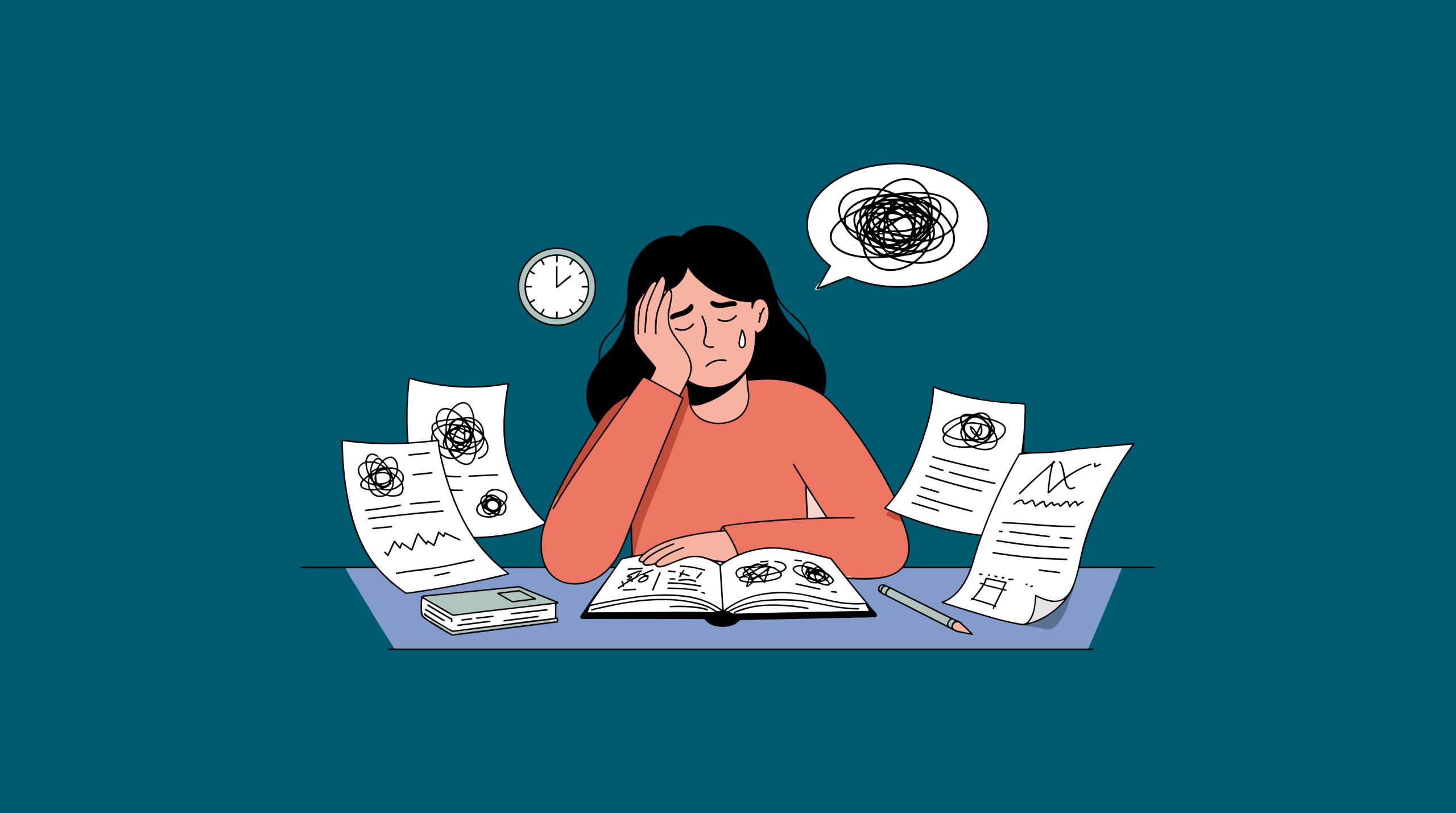 Cuando todo parece depender de una nota: el peso del estrés en Bachillerato
